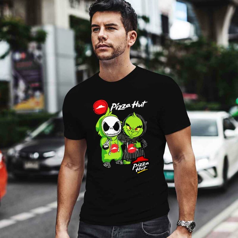 Baby Jack Skeleton And Baby Grinch Pizza Hut 0 T Shirt