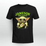 Baby Yoda Hug Jameson Irish Whiskey Irish Green 3 T Shirt