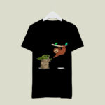Baby Yoda and Sloth 4 T Shirt