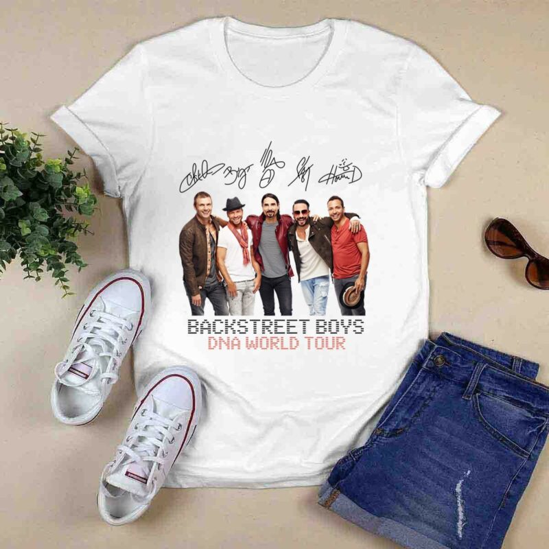 Backstreet Boys Dna World Tour Band 5 T Shirt
