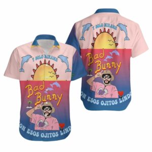 Bad Bunny Merry Christmas Hawaiian Shirt