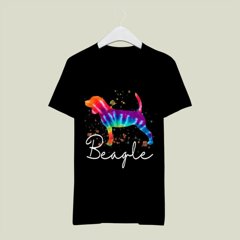 Beagle Tie Dye Rainbow Dog Lover Gift 0 T Shirt