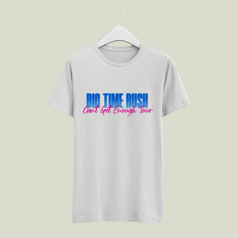 Big Time Rush Band Cant Get Enough Tour 4 T Shirt