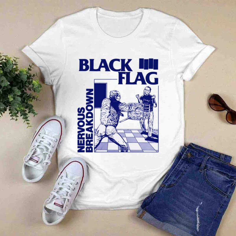 Black Flag Nervous Breakdown 5 T Shirt
