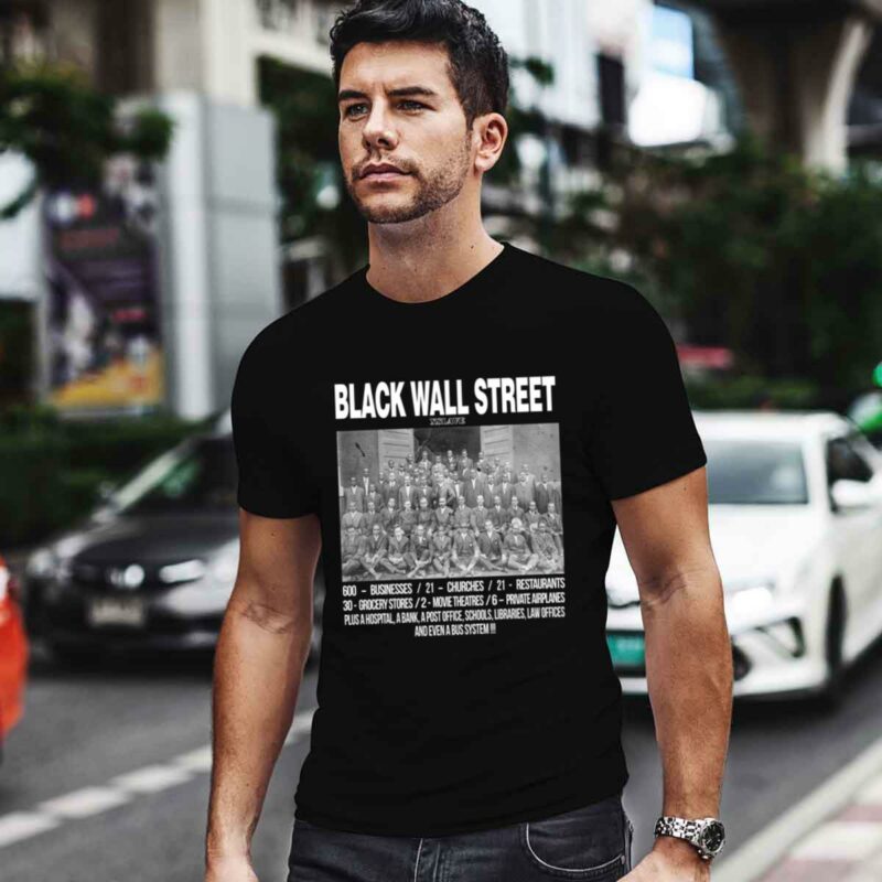 Black Wall Street 0 T Shirt
