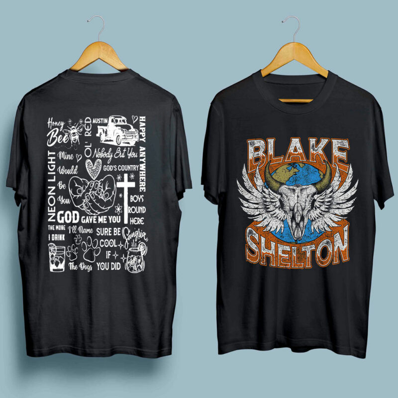 Blake Shelton 2023 Tour Front 4 T Shirt