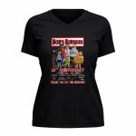 Bobs Burgers 15th Anniversary Thank You For The Memories Signatures 5 Womens V Neck.jpg