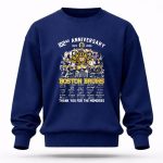 Boston Bruins 102nd Anniversary 1924 2026 Signature Thank You For The Memories 8 Sweatshirt.jpg