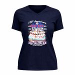 Boston Red Sox 125th Anniversary 1901 2026 Thank Fort The Championships 9 Womens V Neck.jpg