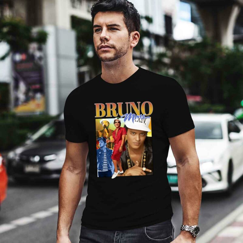 Bruno Mars Music Singer Tour Concert 4 T Shirt