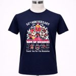 Buccaneers 50th Anniversary 1976 2026 Players Signatures Thank You For The Memories 6 T Shirt.jpg