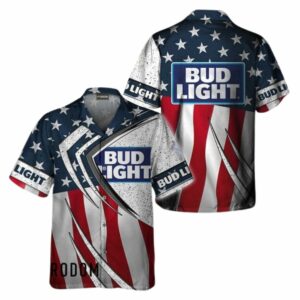 Bud Light Fourth Of July Esports Hawaiian Shirt