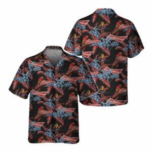 Budweiser Parrot Hawaiian Shirt