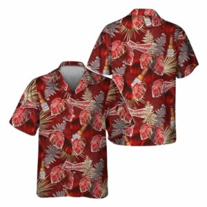 Budweiser Tropic Natural Hawaiian Shirt