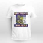 Butthole Surfers Rock Band 1993 Tour front 3 T Shirt