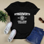 Byrgenwerth College White Text 3 T Shirt