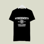 Byrgenwerth College White Text 4 T Shirt