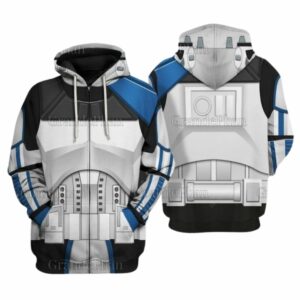 Captain Rex Costume All Over Print Hoodie