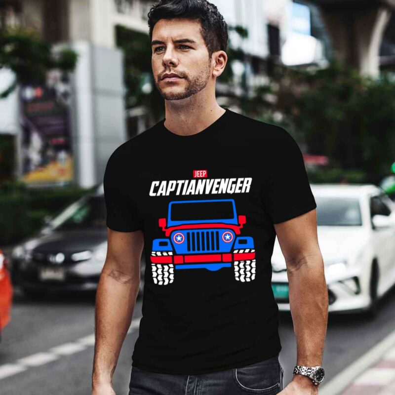 Captianvenger Avengers Captain America Jeep Car 0 T Shirt