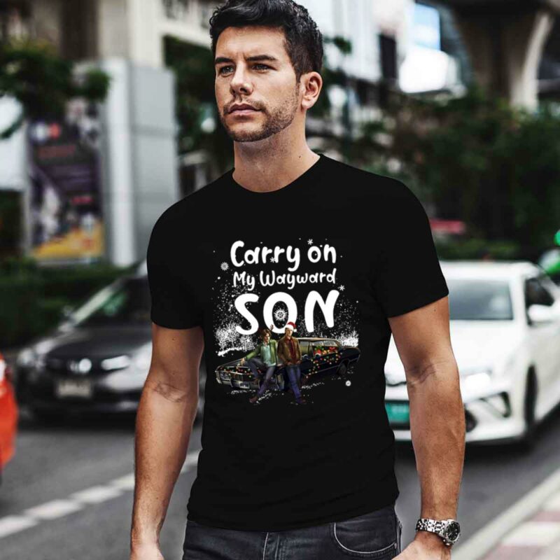 Carry On My Wayward Son Supernatural Kansas 0 T Shirt