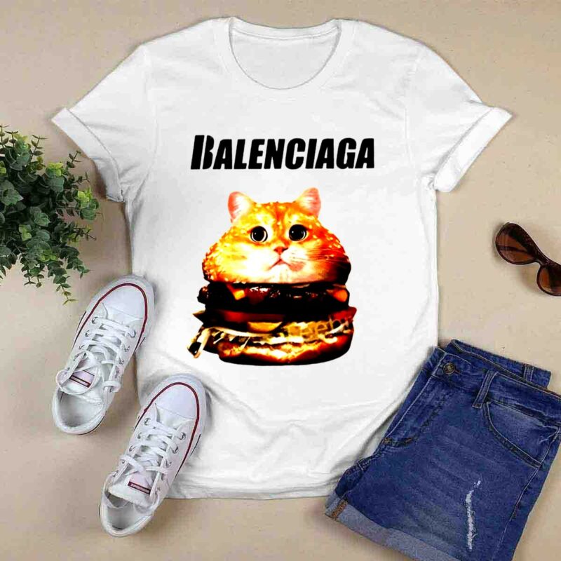 Cat Hamburger Balencia 0 T Shirt