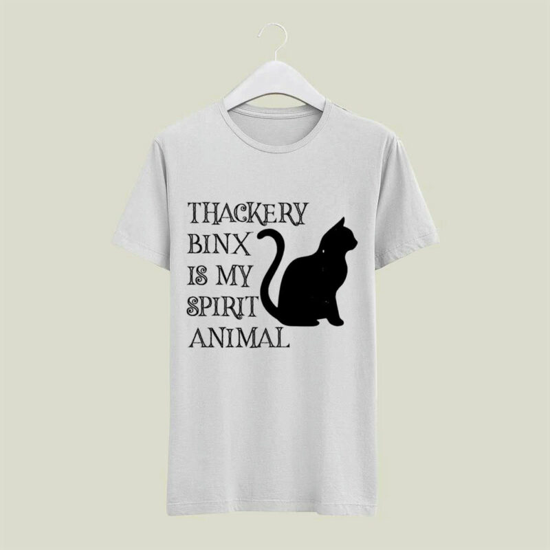 Cat Thackery Binx Is My Spirit Animal 4 T Shirt