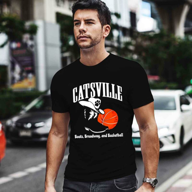 Catsville The Boots On Broadway 0 T Shirt