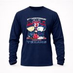 Charlie Brown And Snoopy 27th Anniversary 1999 2026 Houston Texans Football Skyline 9 Long Sleeves.jpg