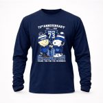 Charlie Brown And Snoopy Colts 73th Anniversary 1953 2026 Thank You For The Memories 9 Long Sleeves.jpg