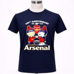 Charlie Brown and Snoopy x Arsenal FC 140th Anniversary 1886 2026 6 T Shirt.jpg