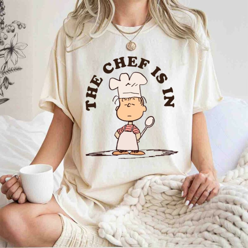 Charlie Brown Linus The Chef Is In 0 T Shirt