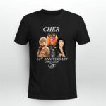 Cher 61st Anniversary 1963 2024 Signature 1 T Shirt