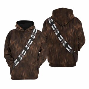 Chewbacca Costume All Over Print Hoodie