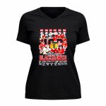 Chicago Blackhawks 100th anniversary 1926 2026 signatures 5 Womens V Neck.jpg