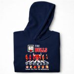 Chicago Bulls 60 Years 1966 2026 anniversary thank you for the memories signatures 7 Hoodie.jpg
