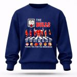 Chicago Bulls 60 Years 1966 2026 anniversary thank you for the memories signatures 8 Sweatshirt.jpg