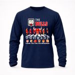Chicago Bulls 60 Years 1966 2026 anniversary thank you for the memories signatures 9 Long Sleeves.jpg