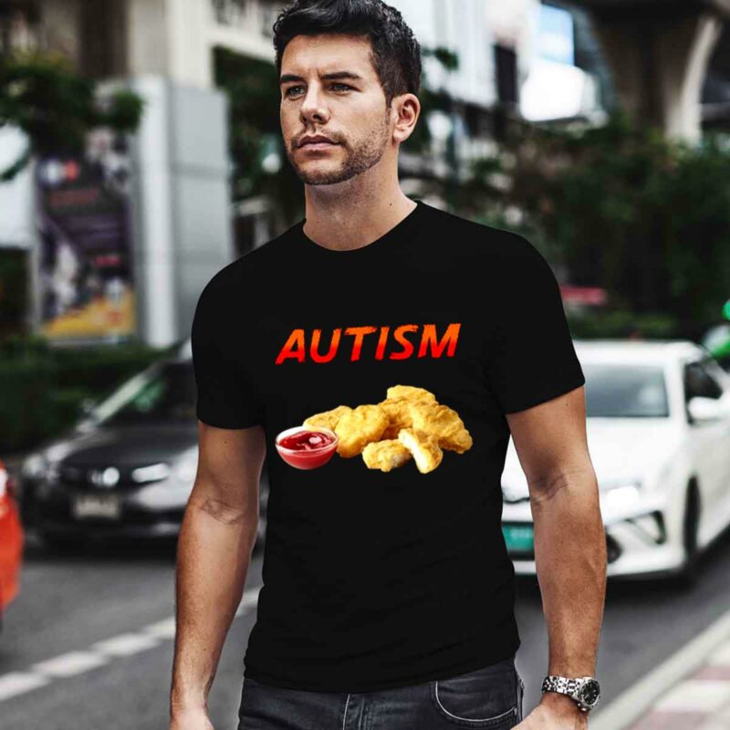 Chicken Nugget Autism Cringey 0 T Shirt