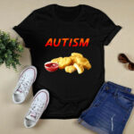 Chicken Nugget Autism Cringey 3 T Shirt