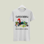 Chicken gardening because murder is wrong 4 T Shirt