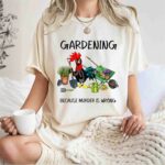 Chicken gardening because murder is wrong 5 T Shirt