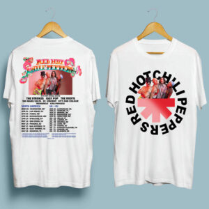 Chili Peppers Tour 2023 Red Hot Tour 2023 front 4 T Shirt