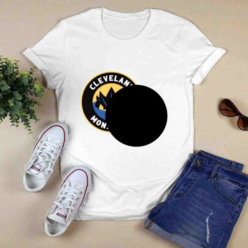 Cleveland Monsters Total Solar Eclipse 2024 0 T Shirt