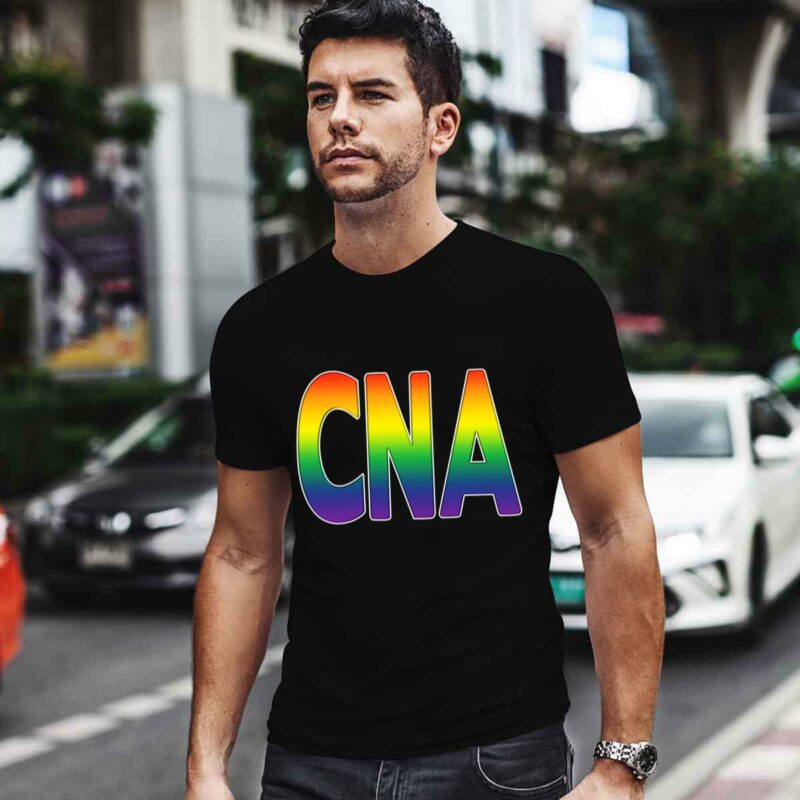 Cna Nurses Lgbtq Rainbow 0 T Shirt