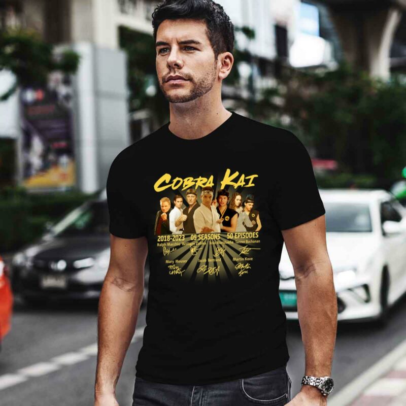 Cobra Kai 2018 2023 Signatures 0 T Shirt