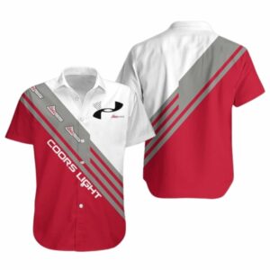 Coors Light Armour In My Heart Hawaiian Shirt