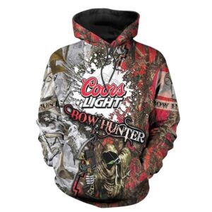 Coors Light Bow Hunter All Over Print Hoodie