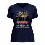 Creed 32 Years 1994 2026 Thank You For The Memories 9 Womens V Neck.jpg
