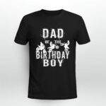 Dad Of The Birthday Boy Dirt Bike B Day Party 2 T Shirt