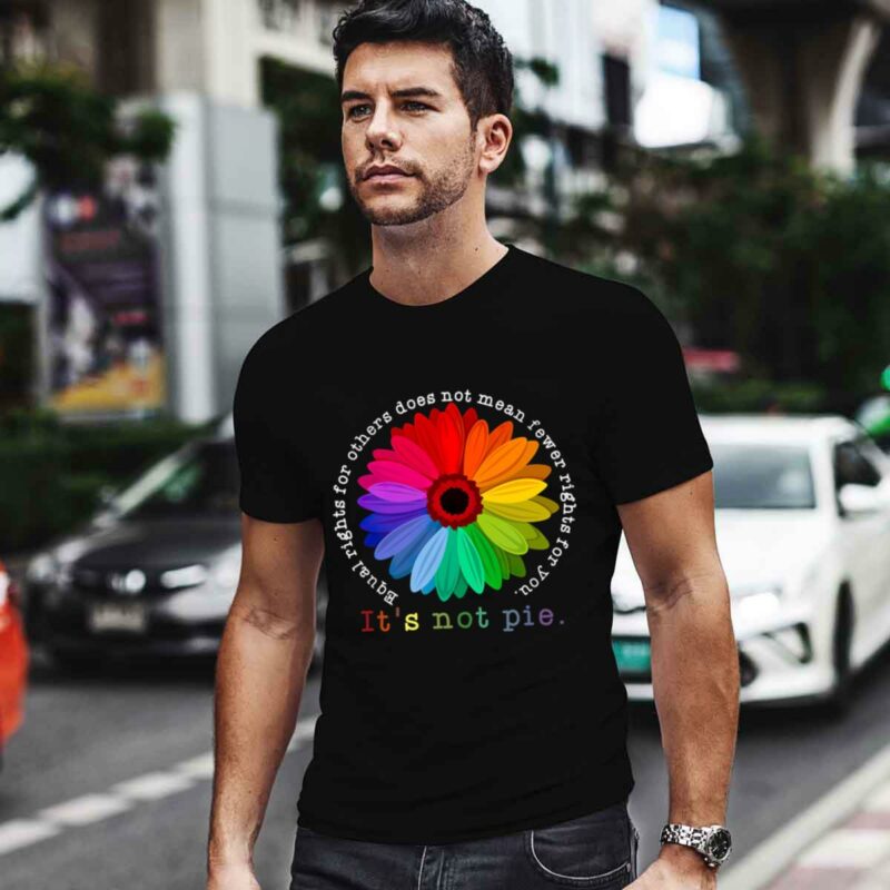 Daisy Lgbt Equal Rights For Others Does Not Mean Fewer Rights For You It Is Not Pie 0 T Shirt